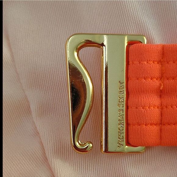 Victoria's Secret 2014 Hot Pink Strapless Push Up Ruched Tankini Swim Top 36C - Picture 9 of 13